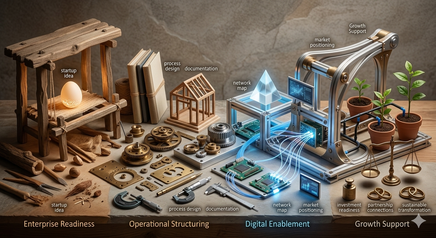 Business incubation support at JUBA CONSULTANTS