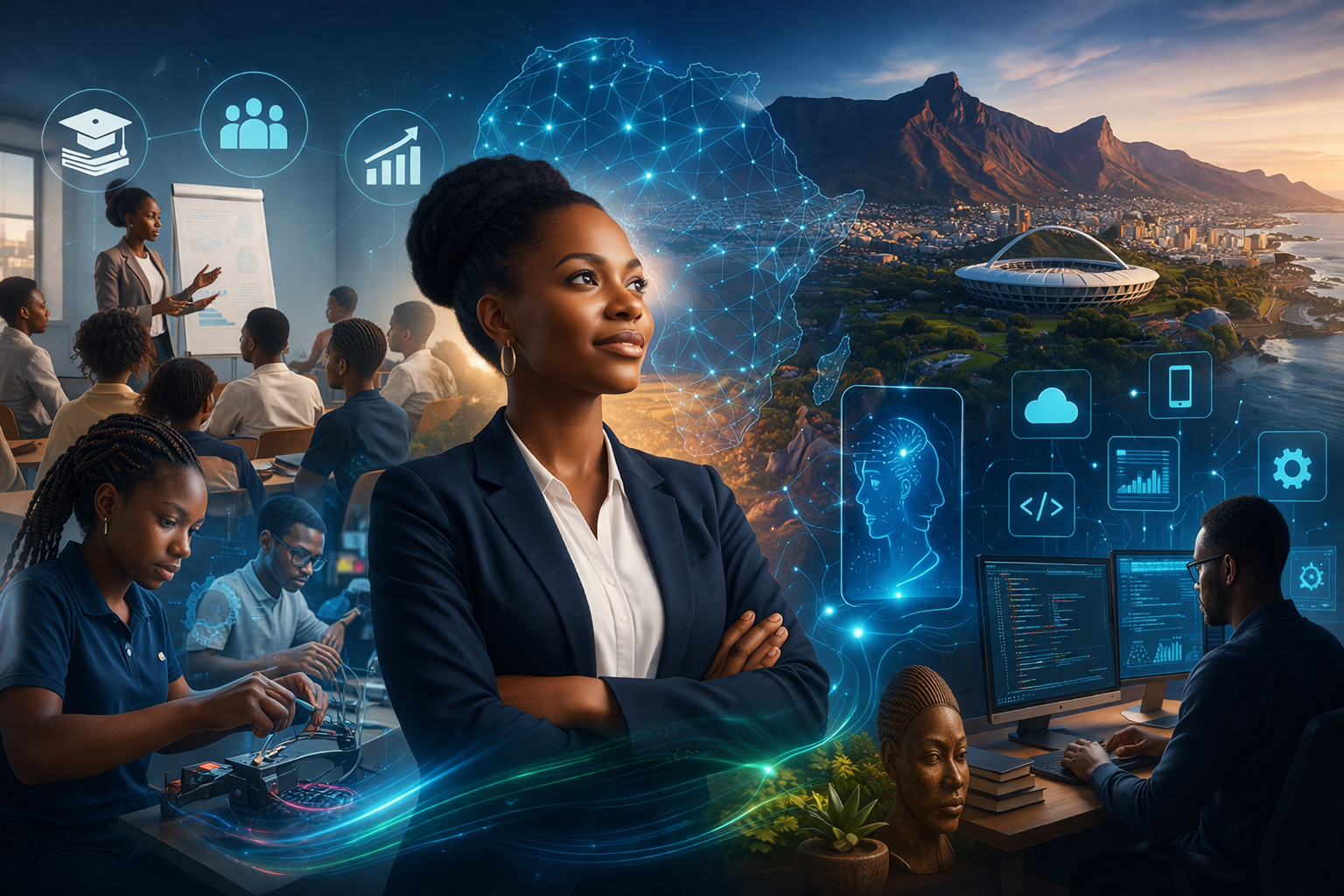 ICT and technology solutions visual